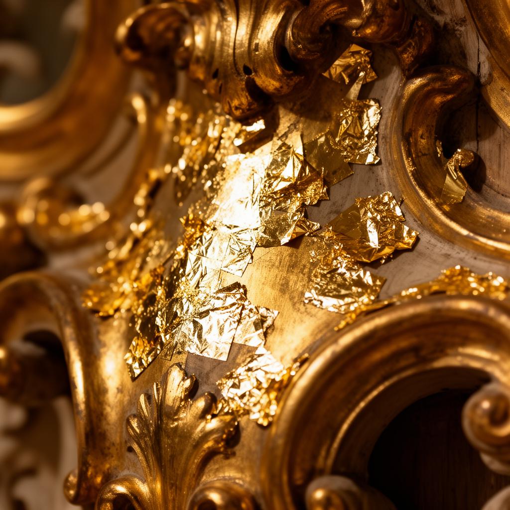 Material: Vergoldung